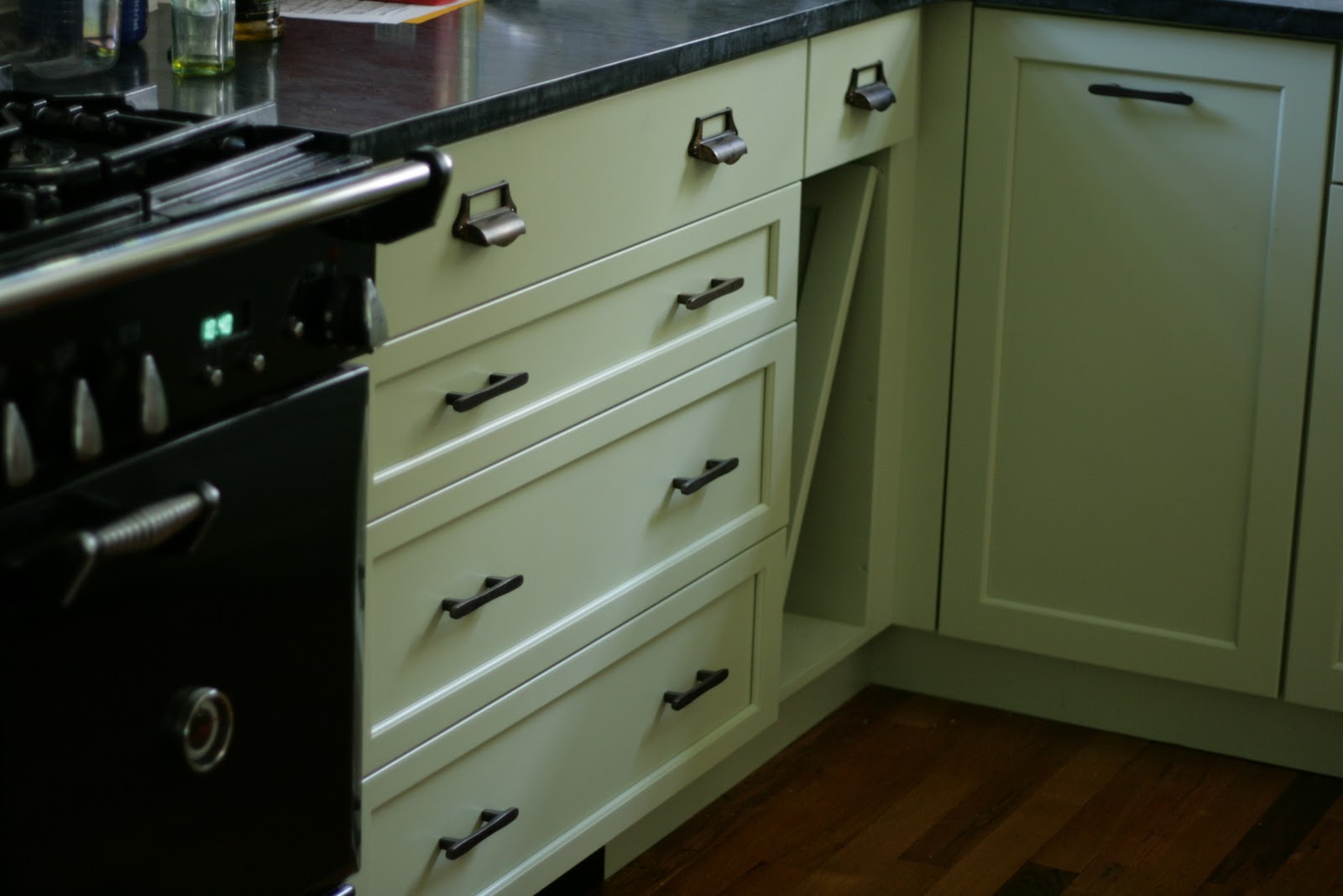 Kitchen cabinet cup pulls Mixing Knobs and Pulls in Kitchen