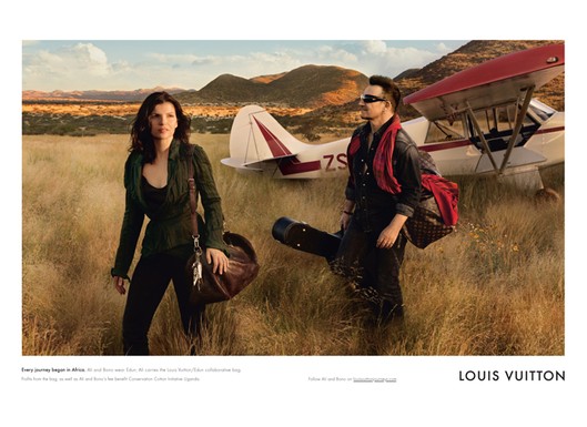Mysterious Distance: Bono and Ali Hewson to Appear in LVMH Campaign