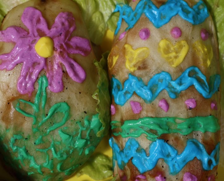 Gourmet Mom ontheGo Painted Easter Potatoes