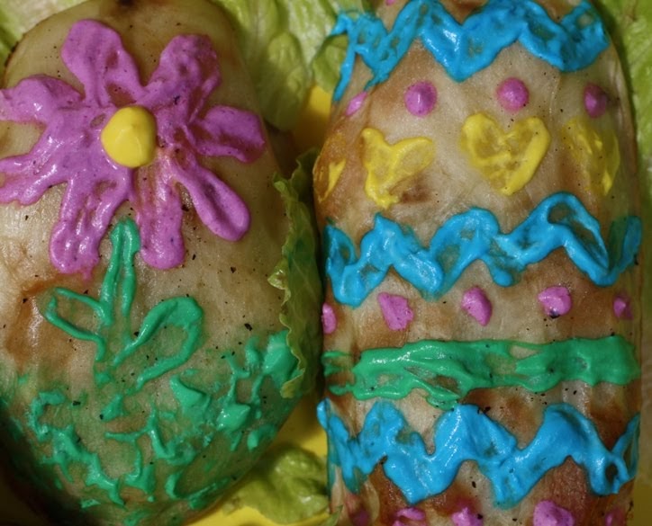 Gourmet Mom ontheGo Painted Easter Potatoes