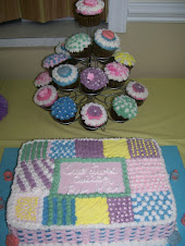 Baby Shower Cake & Cupcakes