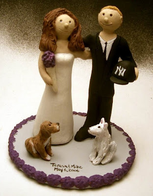cake toppers for wedding. Football Wedding Cake Topper
