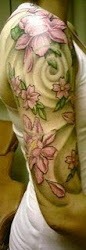 tatto flower (coloured)