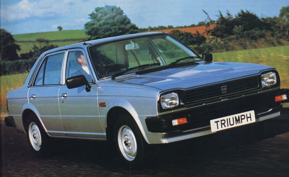 The Triumph Acclaim was the first of the collaborative effort between Honda
