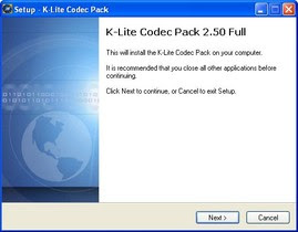 K-Lite Codec Pack 6.0.4 & 3.5.4