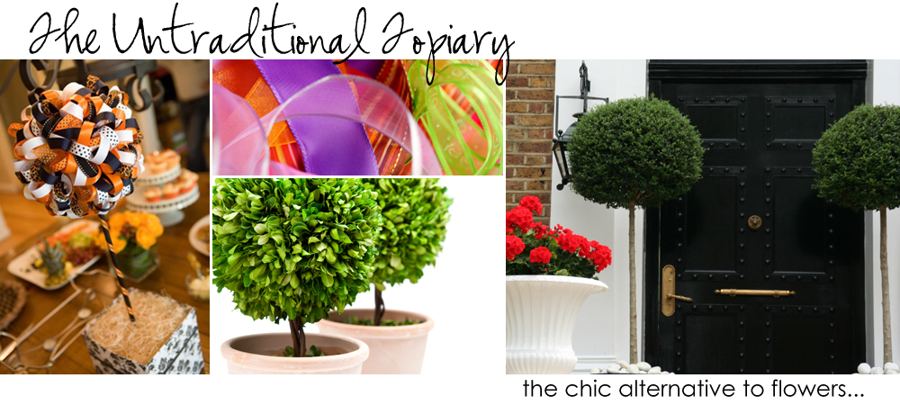 The Untraditional Topiary Blog