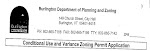 REQUEST FOR CONDITIONAL USE AND VARIANCE