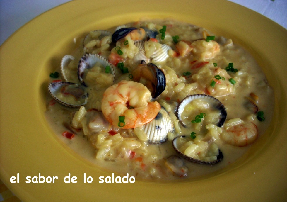 el sabor de lo salado RISOTTO DE MARISCO