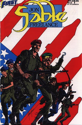 cover of Jon Sable Freelance #32 from First Comics