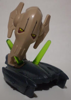 General Grievous bobble head on starfighter