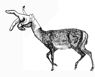 deer puppet man head deer puppet man head