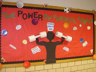 Teaching PE - Ideas & Resources: Bulletin Board Ideas