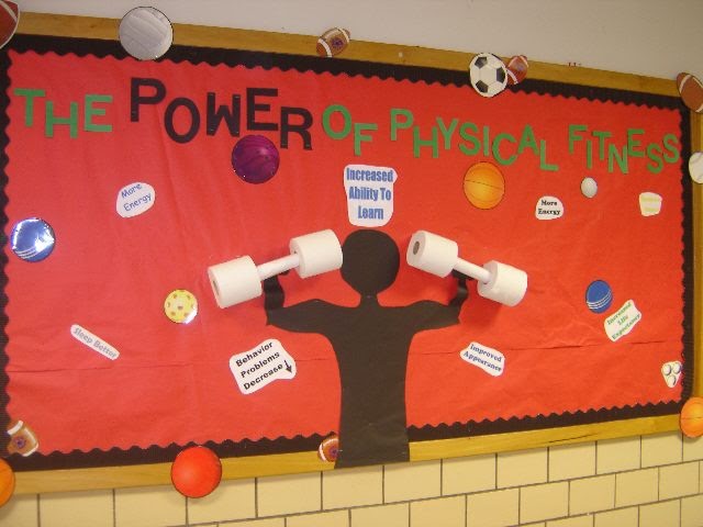 Teaching PE - Ideas & Resources: Bulletin Board Ideas