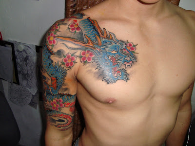 Dragon Tattoos · The Body Art Corner. Blue Dragon Source (Creative Commons)