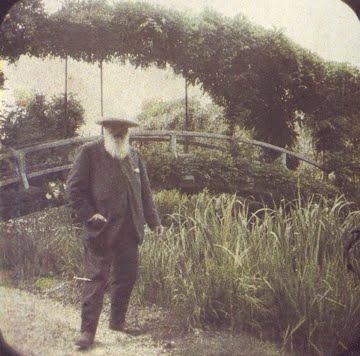 Monet in His Gardens 1917