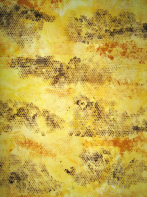 stencilled hand stencilled fabric