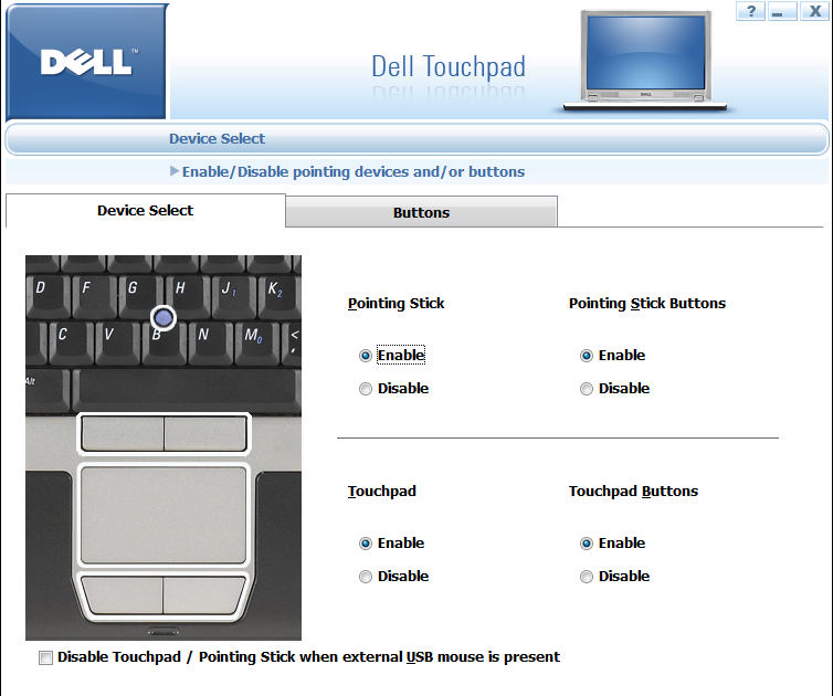 Computer Tips Turning off the touchpad on a laptop computer