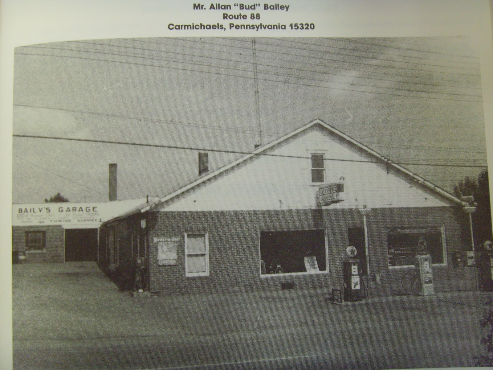 SWPA Rural Exploration All around Carmichaels, PA. Then and now in