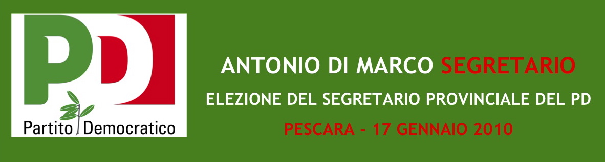 Antonio Di Marco Segretario