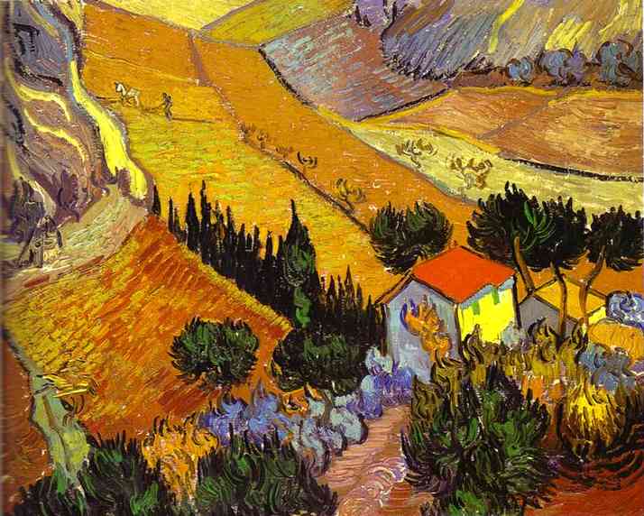 Vincent Van Gogh Art Gallery Vincent van Gogh. Landscape with House