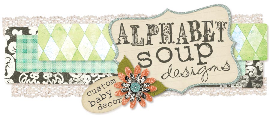 Alphabet Soup Designs - Custom Baby Decor