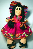 muñecas andinas de trapo