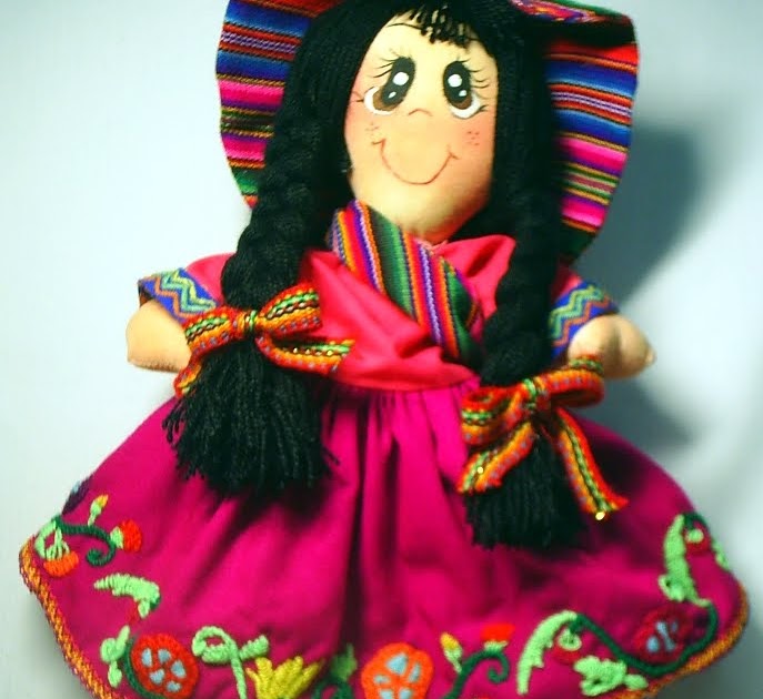 muñecas de trapo andinas