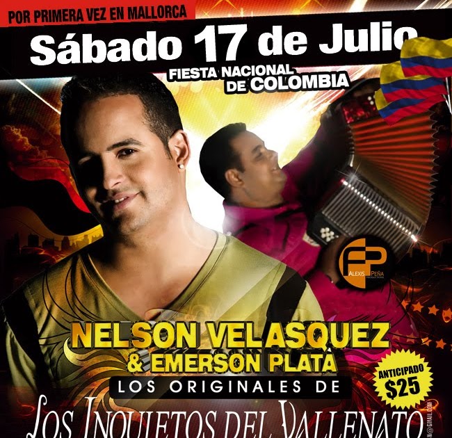 Ses Tres Germanes Concierto LOS INQUIETOS DEL VALLENATO