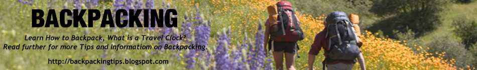 Backpacking Tips