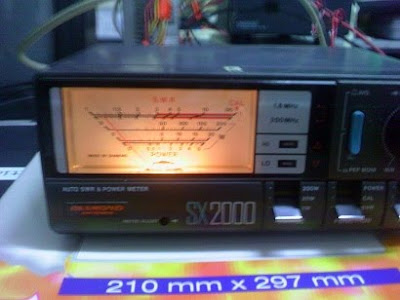 swr146mhz3 SWR Reading For My 146mhz Homebrew Slim Jim Antenna