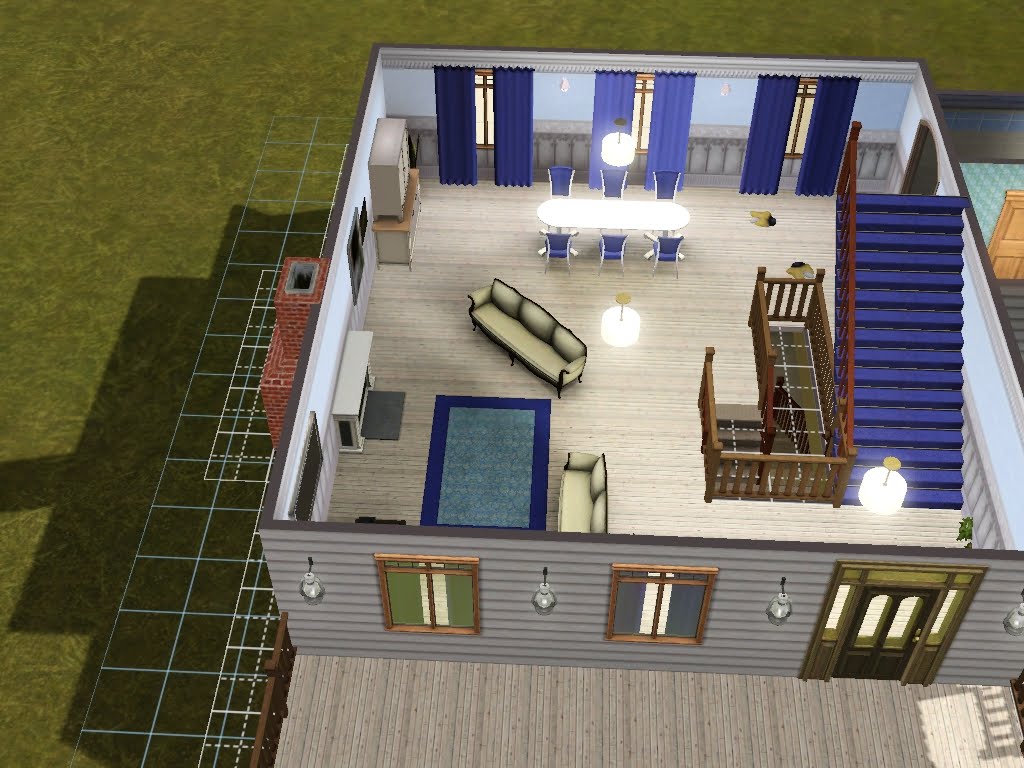 Marvelous Sims 3 Home Design Hotshot Part - 1: I Chose A Pale And Dark Blue Colour Scheme - Not That These People Would Notice, But I Take Pride In My Work So I Like To Make It Marvelous Sims 3 Home Design Hotshot Part - 1: I Chose A Pale And Dark Blue Colour Scheme - Not That These People Would Notice, But I Take Pride In My Work So I Like To Make It