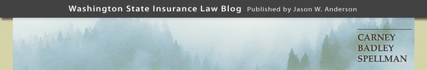 Washington Insurance Law Blog, Seattle, Appeals / Appellate Lawyer / Attorney