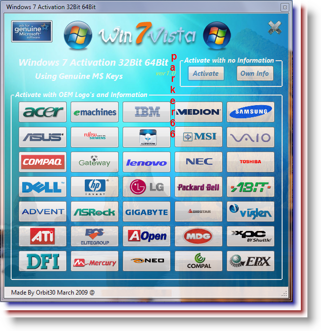 Download Windows 7 Activation