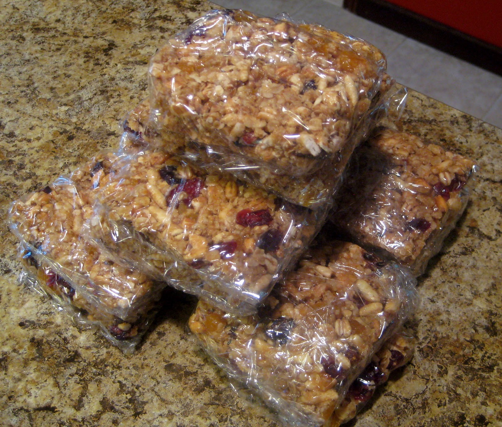 The Newlywed Chef Homemade Peanut Butter Snack Bars