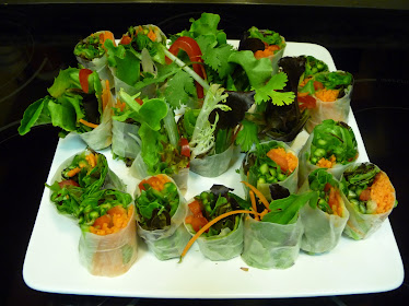 Raw Spring Rolls