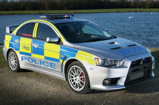 Britain Police Car