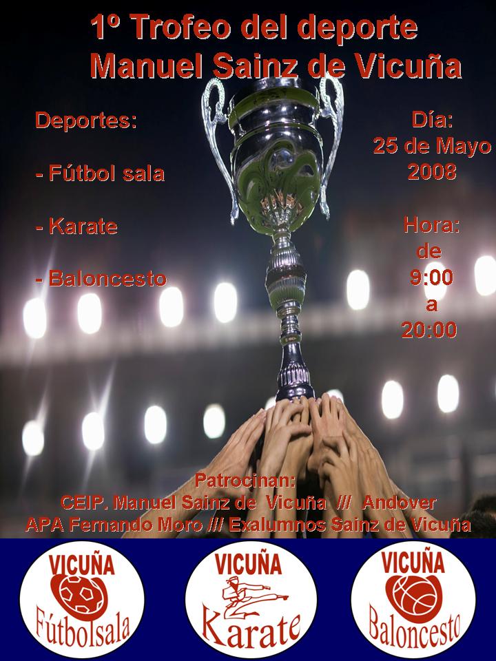 I TROFEO DEPORTIVO DEL VICUÑA 2008