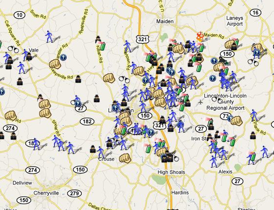 on the SpotCrime website.