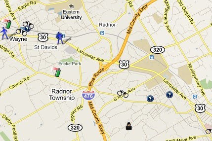 created a Radnor, PA map!