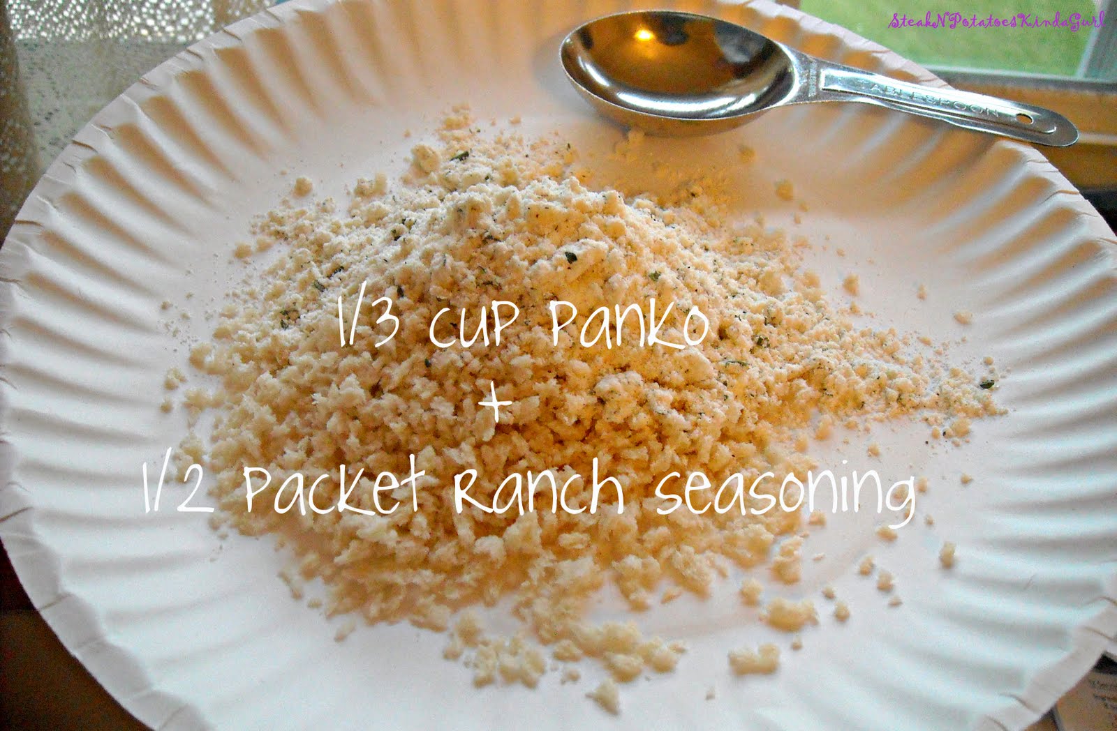 SteakNPotatoesKindaGurl Crispy PankoCoated Ranch Chicken