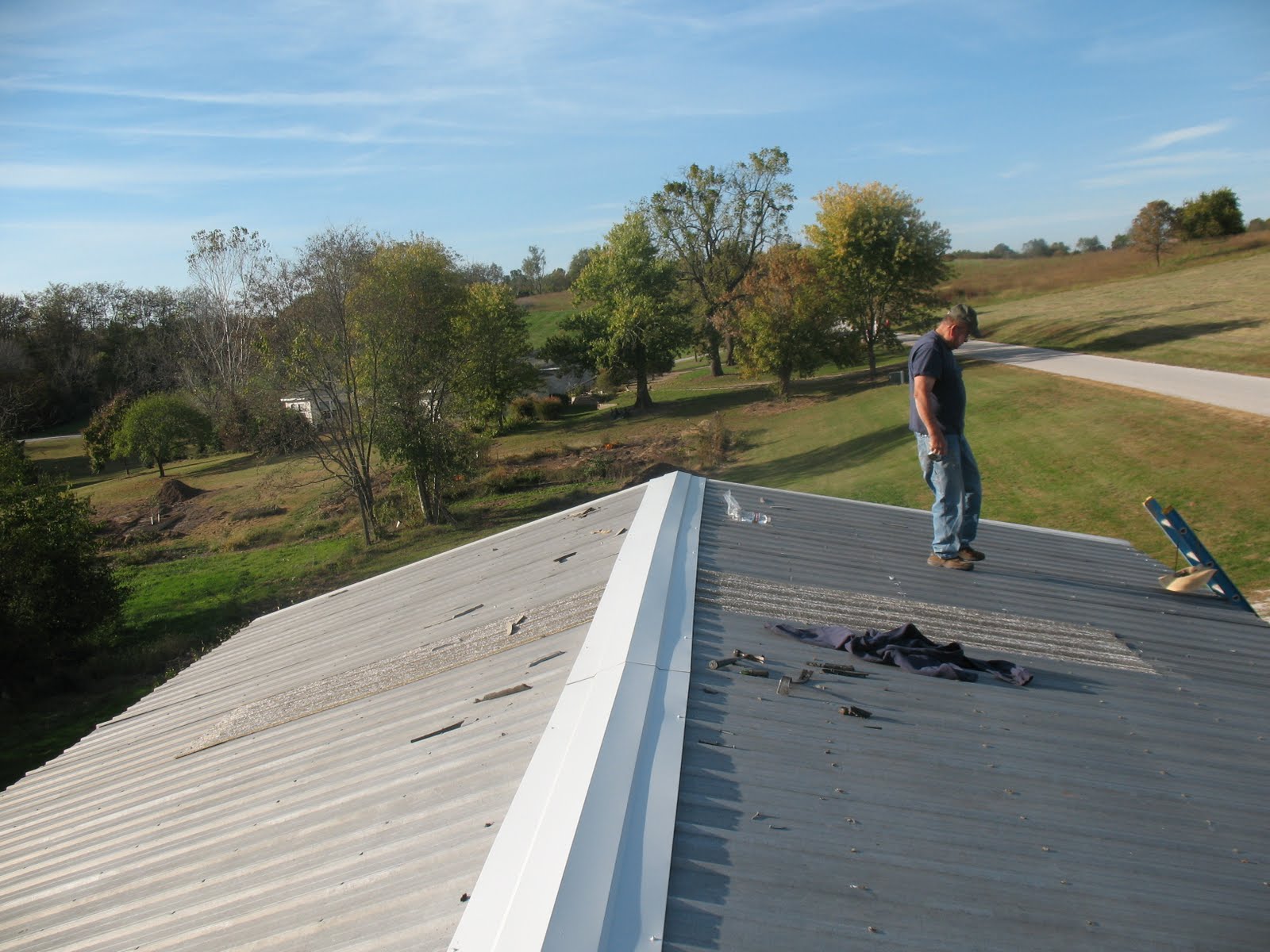 Sunshine Farms Barn Roof Repair
