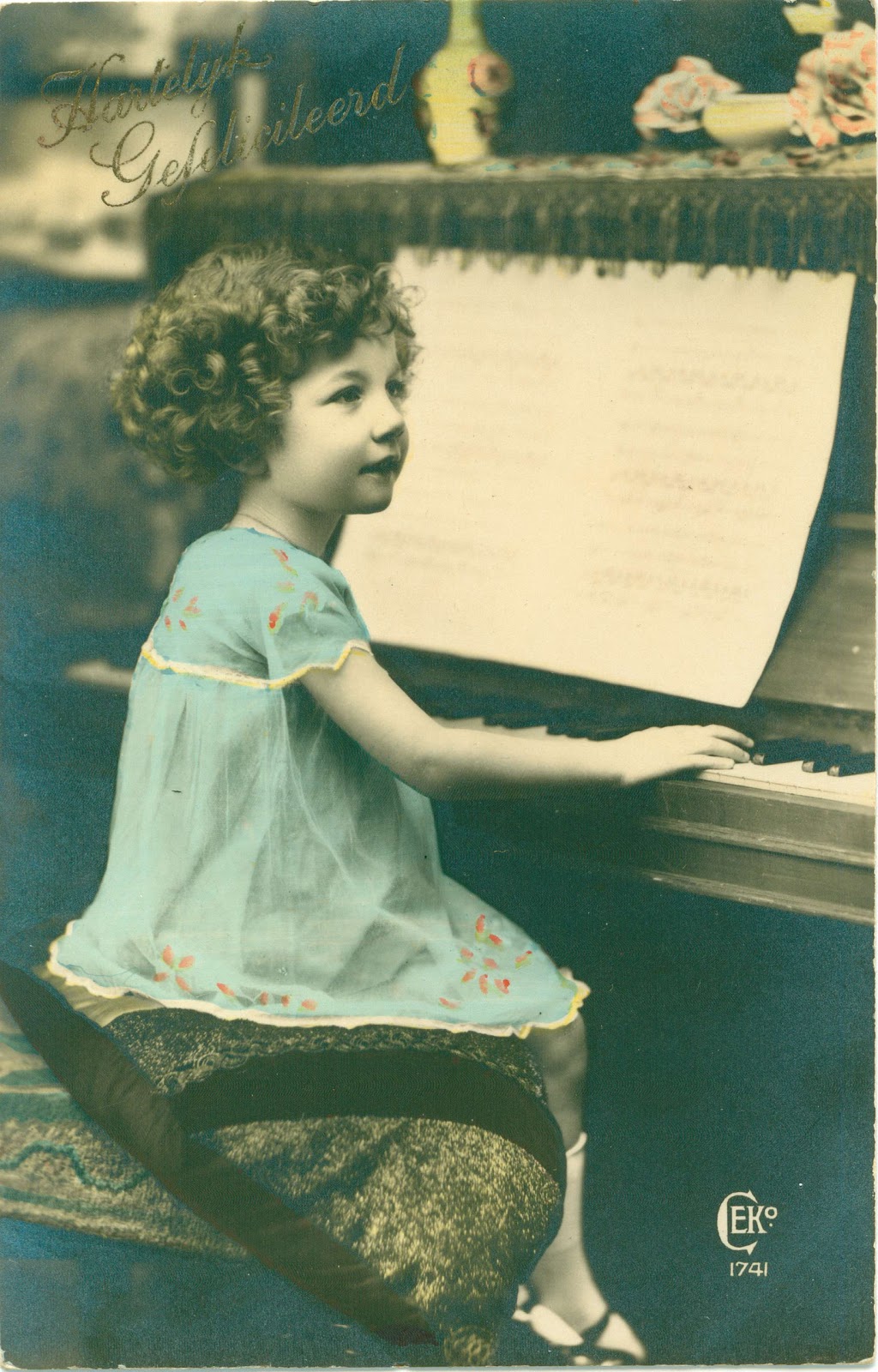 Pennystamper Vintage Photo Postcards children