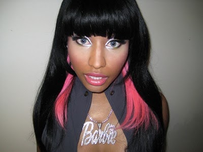 SCRUFFY STATE OF MIND: Nicki Minaj Barbie chain.