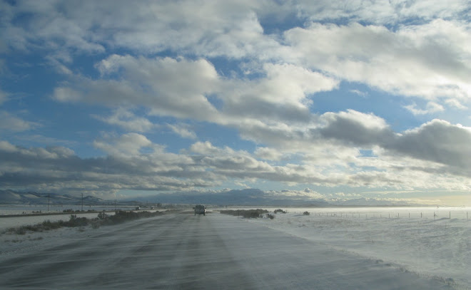 Snow on cloud highway