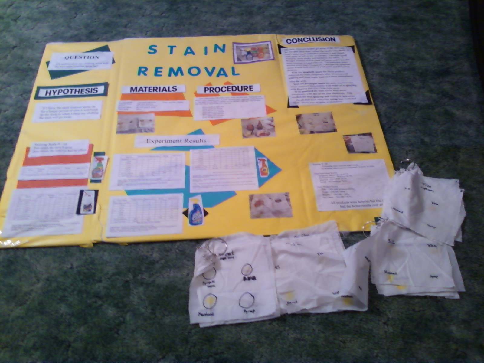 Criman Family Kyle's Science Project