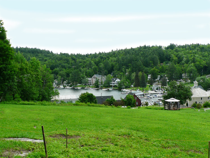 Looking At The Entrance to Sunapee Lot