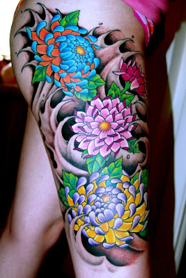 Japanese Flower Tattoo Gallery