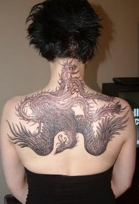 Japanese Phoenix Tattoo