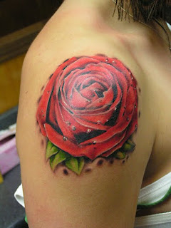 rose tattoo, tattoos