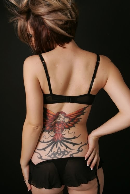 But on the other end, tattoos must be seen as an art, a beautiful body art 
